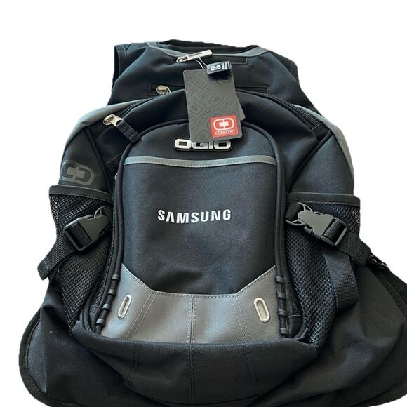 Samsung Ogio Black and Gray Backpack for men